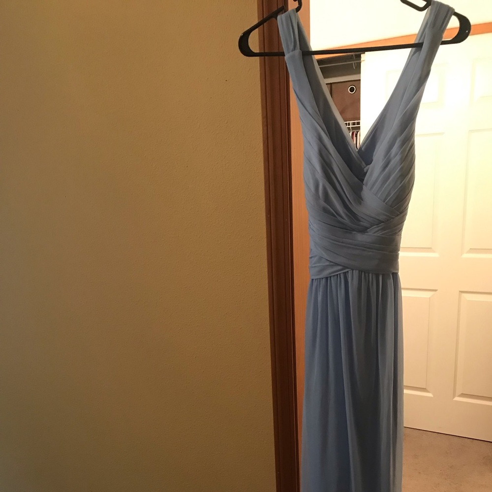 David’s Bridal Mesh Bridesmaid Dress